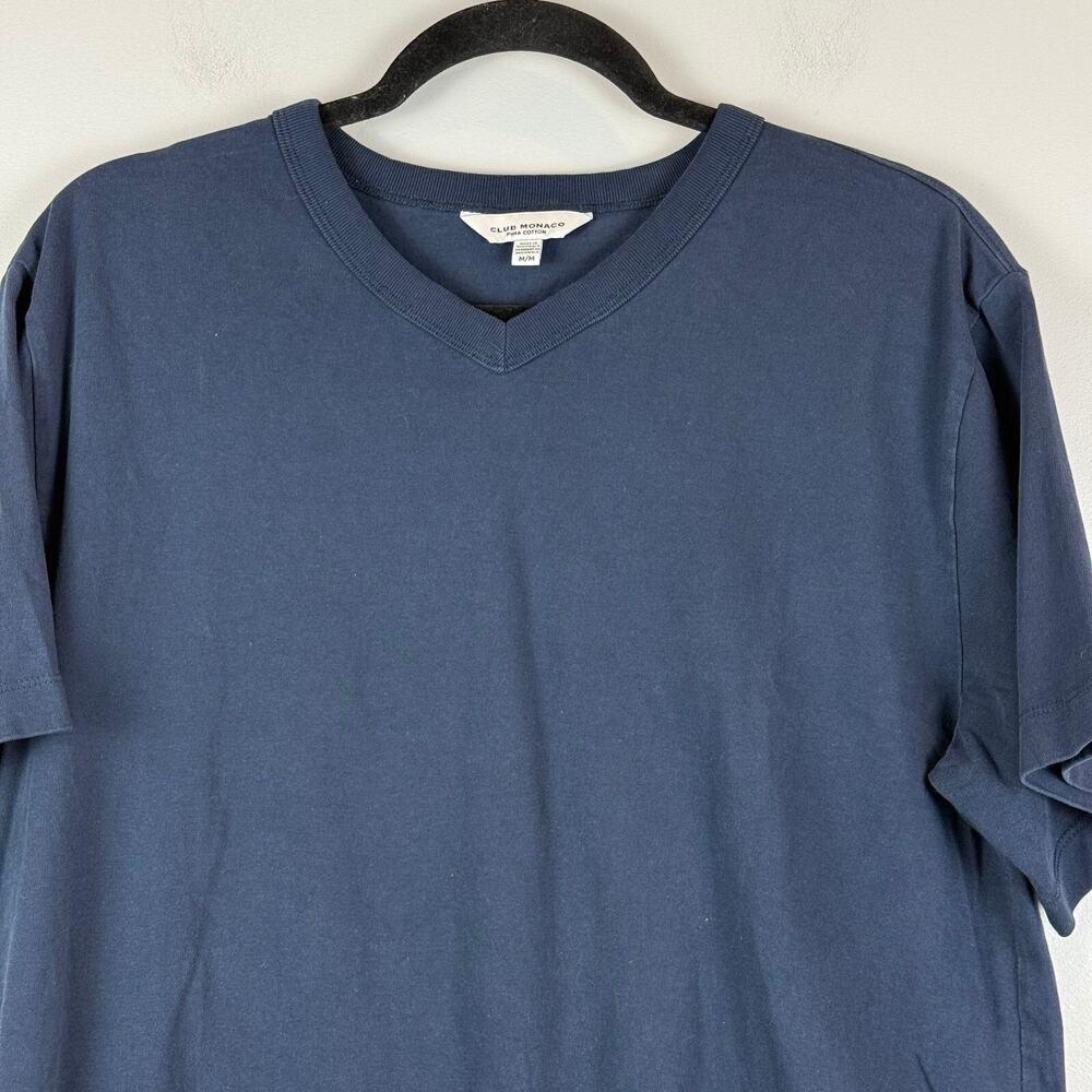 Club Monaco Navy Short Sleeve Tee - Picture 3 of 8